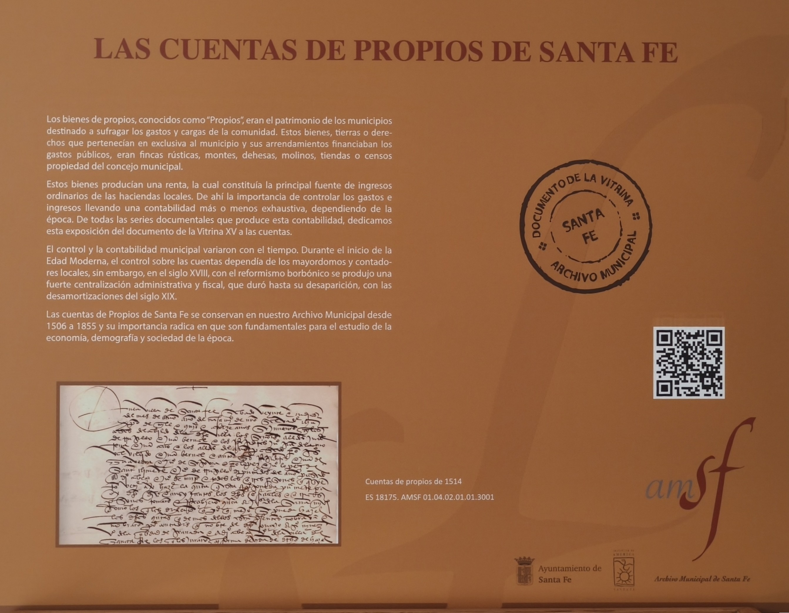 Las Cuentas de Propios de Santa Fe