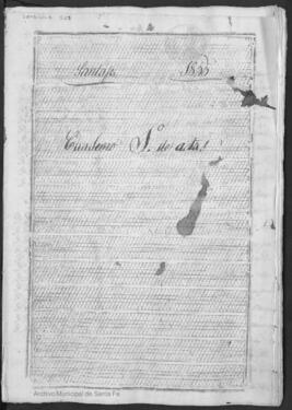 Cuaderno de actas