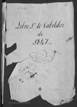 Libro de actas del Cabildo