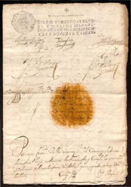 Expediente de elección de Alcaldes de 1697