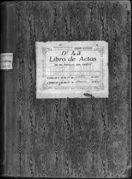 Libro de actas de la Comisión Gestora