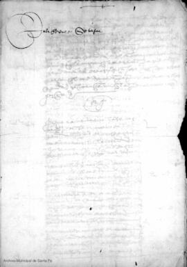 Cuenta de propios de 1563
