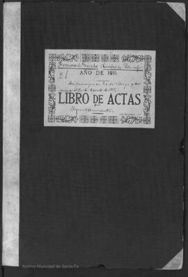 Libro de actas del Ayuntamiento