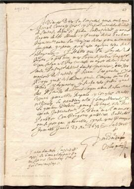 Informe de Baltasar de los Pérez sobre la reparación de los muros y puertas de la ciudad