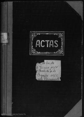 Libro de actas de la Comisión Municipal Permanente