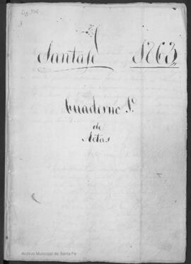 Cuaderno de actas