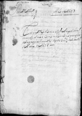 Cuenta de propios de 1696, 1697 y 1698