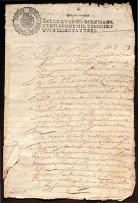 Expediente de elección de Alcaldes de 1663