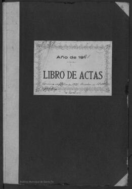 Libro de actas