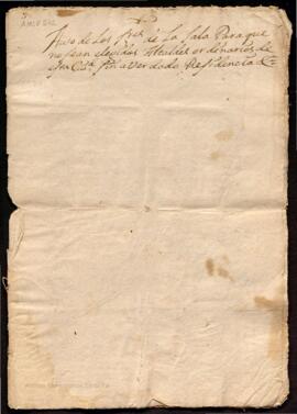 Autos para que sean elegidos alcaldes ordinarios sin haber dado residencia en la elección de Alcaldes de 1579