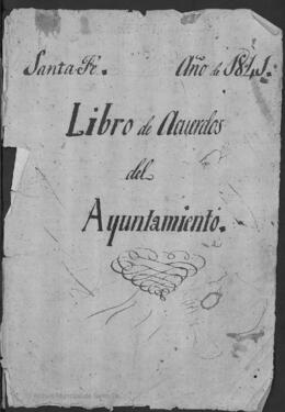 Libro de acuerdos del Ayuntamiento