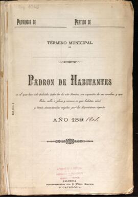 Padrón de habitantes