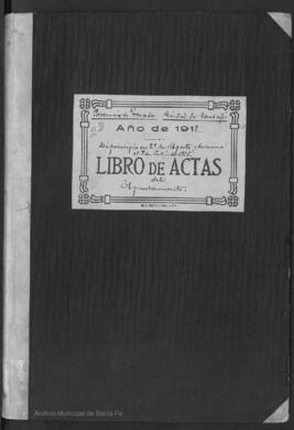 Libro de actas del Ayuntamiento