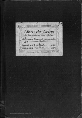 Libro de actas de la Comisión Permanente