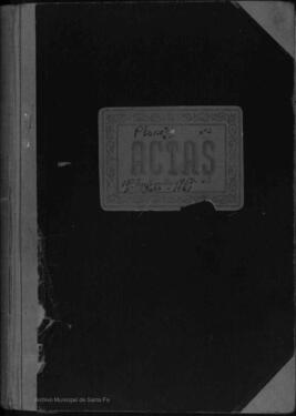 Libro de actas del Ayuntamiento Pleno