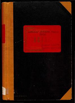 Libro de actas de la Comisión Municipal Permanente