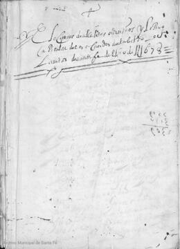 Libro Capitular de los acuerdos del Cabildo