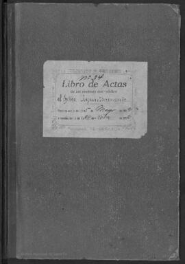 Libro de actas de las sesiones del Ayuntamiento