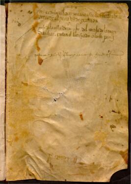 Escritura de censo otorgada por el concejo de Santa Fe contra Alonso Pérez de Toledo y sus herederos sobre la mitad del cortijo y venta de Láchar