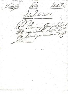 Carta de merced de Juana I para nombrar escribano de cabildo y traslados