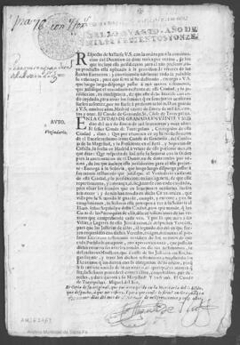 Padrón de la vecindad para el repartimiento del donativo de doce reales por vecino de 1711