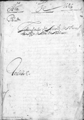 Libro Capitular de los acuerdos del Cabildo