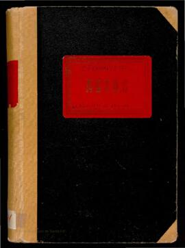 Libro de actas de la Comisión Municipal Permanente