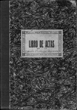 Libro de actas de la Comisión Permanente