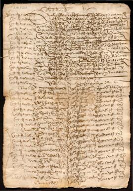 Expediente de elección de Alcaldes de 1584