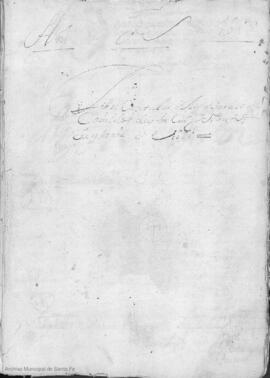 Libro capitular de los acuerdos de Cabildo