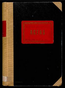 Libro de actas de la Comisión Municipal Permanente